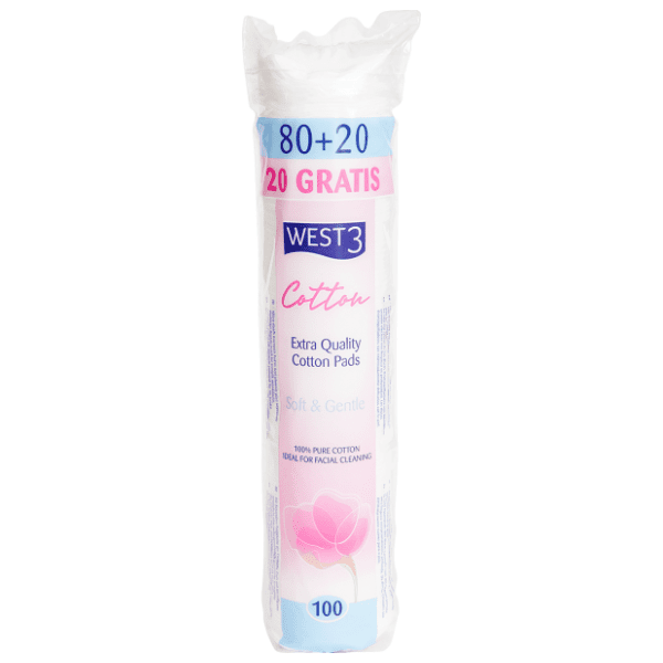 COTTON tuferi za lice soft & gentle 100kom