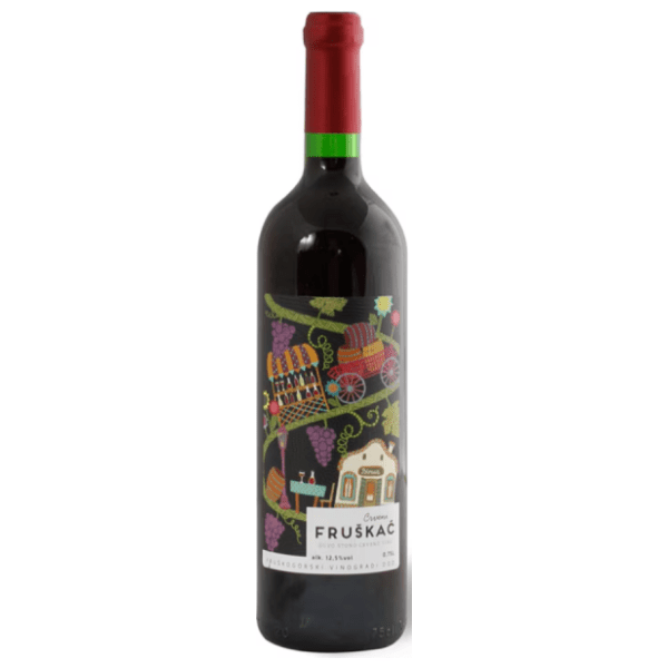 Crno vino QUET Fruškać 0,75l
