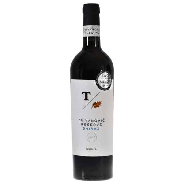 Crno vino TRIVANOVIĆ Shiraz reserve 0,75l