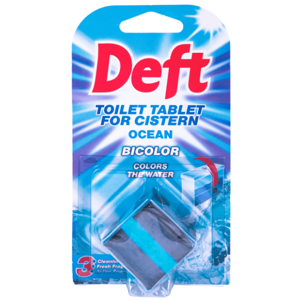 DEFT Ocean tablete za vodokotlić 50g