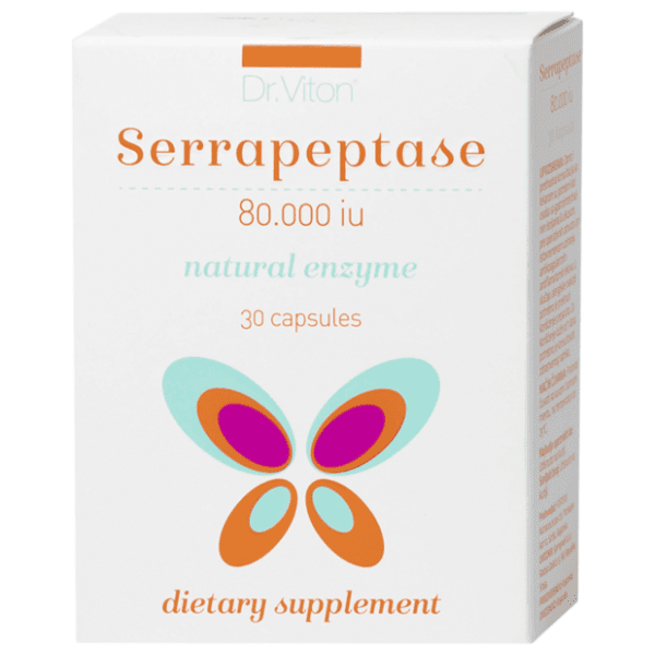 DR.VITON Serrapeptase 80.000IU 30kom