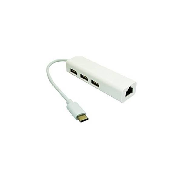 E-GREEN USB Hub 4-in-1 (USB-C 3.1/3 port USB 2.0 + 1 port fast ethernet) beli