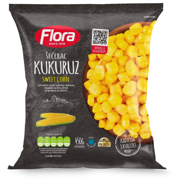 FLORA kukuruz šećerac 450g