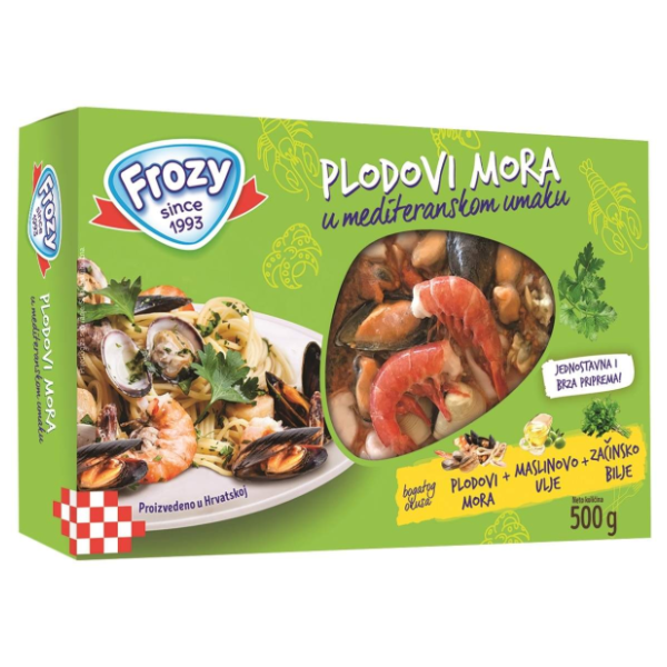 FROZY plodovi mora mediteranski sos 500g