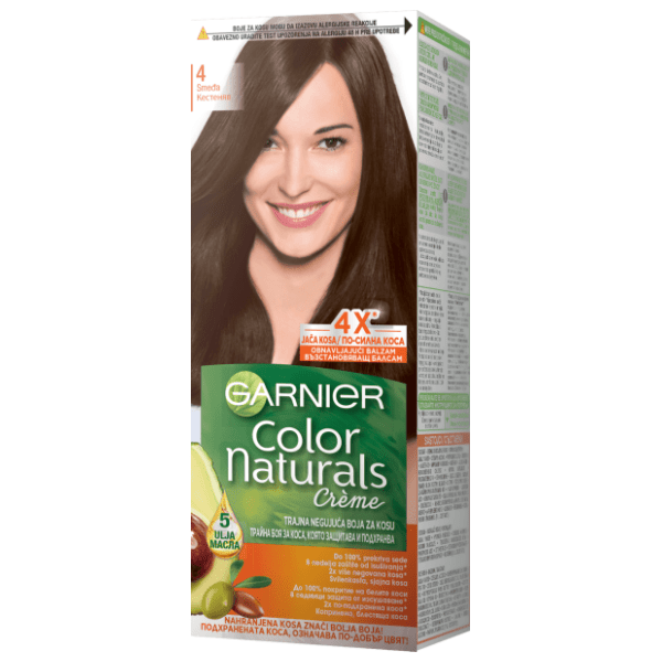 GARNIER Color Naturals farba za kosu 4 brown