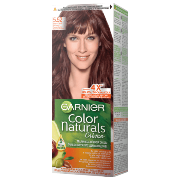 GARNIER Color Naturals farba za kosu 5.52 light mahogany