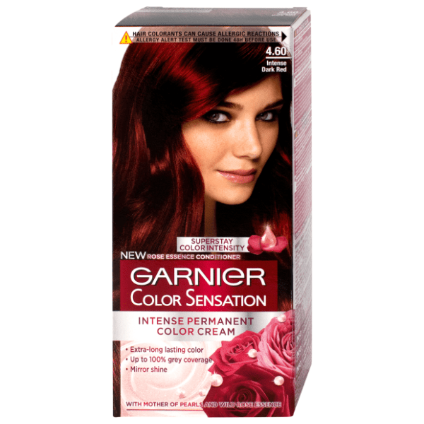 GARNIER Color Sensation farba za kosu 4.60 intense dark red