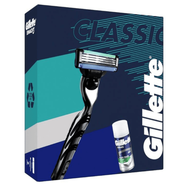GILLETTE set (Mach brijač + Series pena za brijanje)