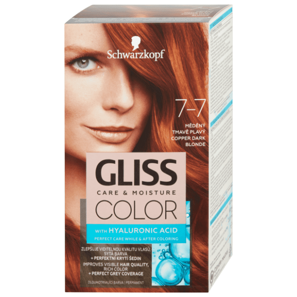 GLISS Care & Moisture farba za kosu 7.7 copper dark blonde