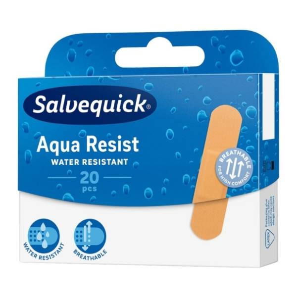 Flaster SALVEQUICK Aqua resist 20kom