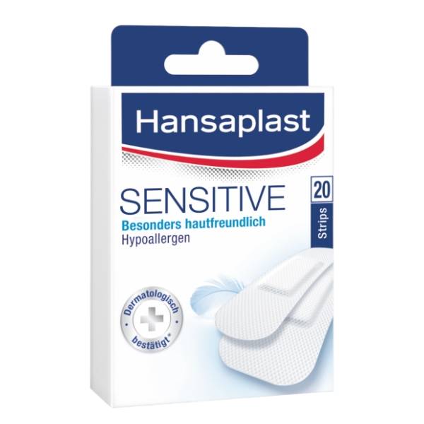 Flaster HANSAPLAST Sensitive 20kom