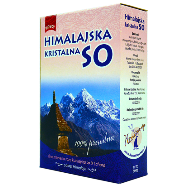 Himalajska so HEMA KHEYA kristalna 500g