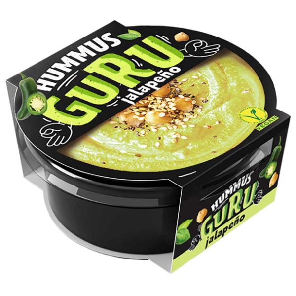 Hummus jalapeno GURU 180g
