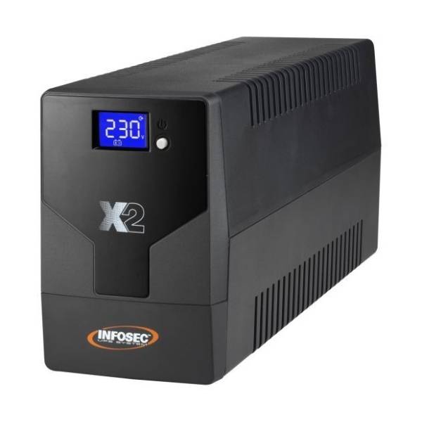 INFOSEC Communication X2 1000 IEC FR/SCHUKO UPS uređaj
