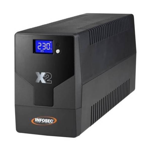 INFOSEC Communication X2 1250 IEC FR/SCHUKO UPS uređaj
