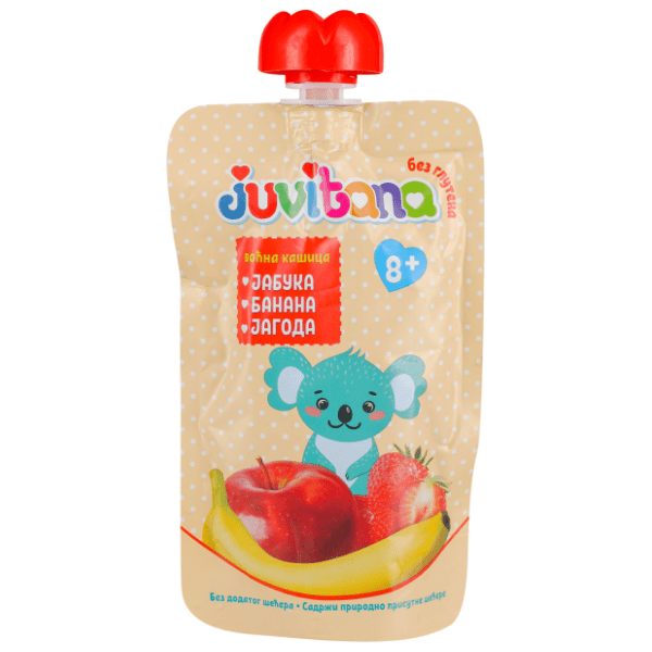 JUVITANA kašica jabuka banana jagoda 100g