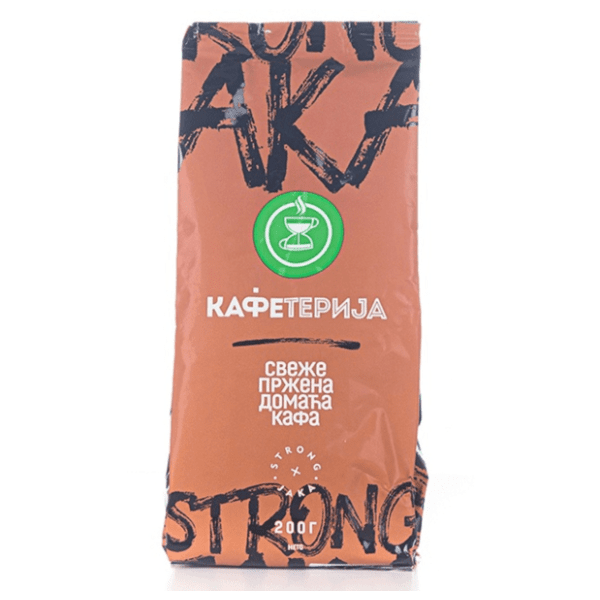KAFETERIJA domaća kafa strong 200g