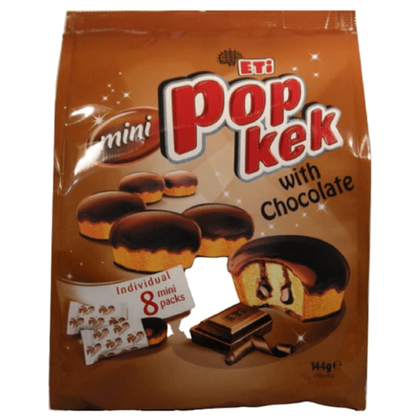 Keks ETI pop kek čokolada 144g
