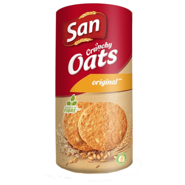 Keks SAN crunchy oats original 215g
