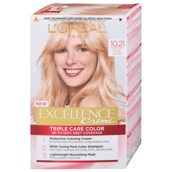 L'OREAL Excellence farba za kosu 10.21 lightest pearl blonde