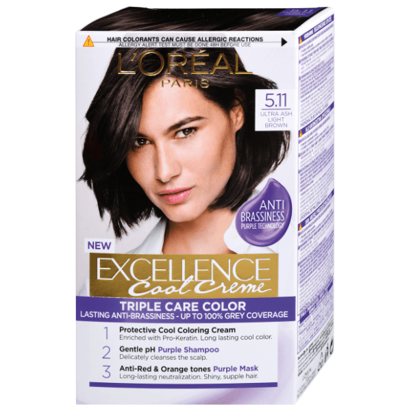 L'OREAL Excellence farba za kosu 5.11 ultra ash light brown