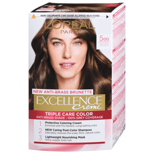 L'OREAL Excellence farba za kosu 500 natural brown