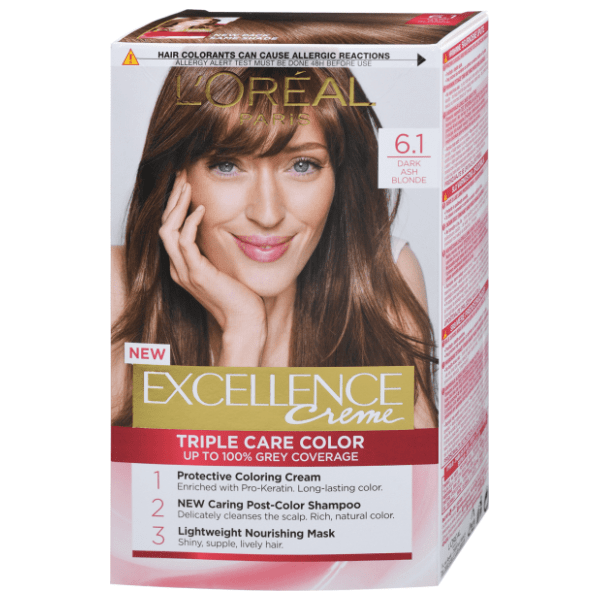 L'OREAL Excellence farba za kosu 6.1 dark ash blonde