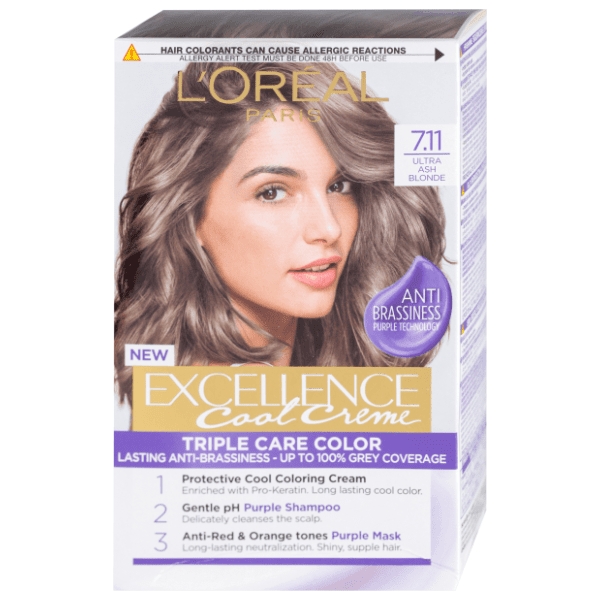 L'OREAL Excellence farba za kosu 7.11 ultra ash blonde