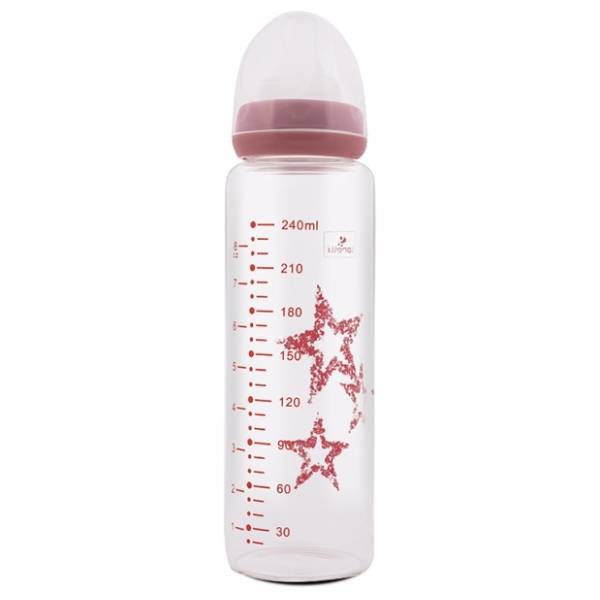 LORELLI Anti-colic flašica 240ml roze