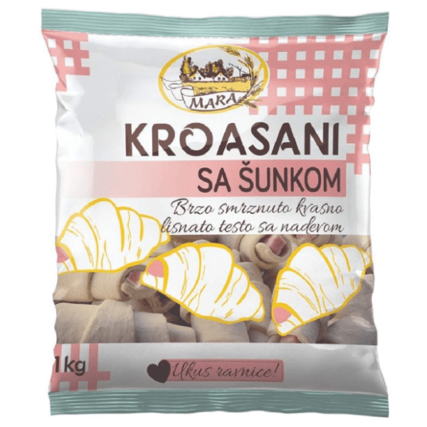 MARA kroasani sa šunkom 1kg