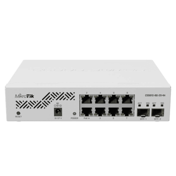 MIKROTIK CSS610-8G-2S+IN switch