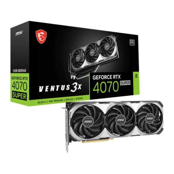 MSI nVidia GeForce RTX 4070 SUPER VENTUS 3X OC 12GB GDDR6X 192-bit grafička kartica