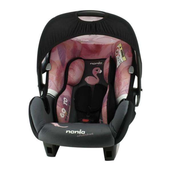 NANIA auto sedište Beone 0+ (0-13kg) Flamingo roze