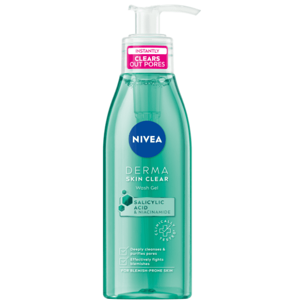 NIVEA Derma skin clear gel za čišćenje lica 150ml