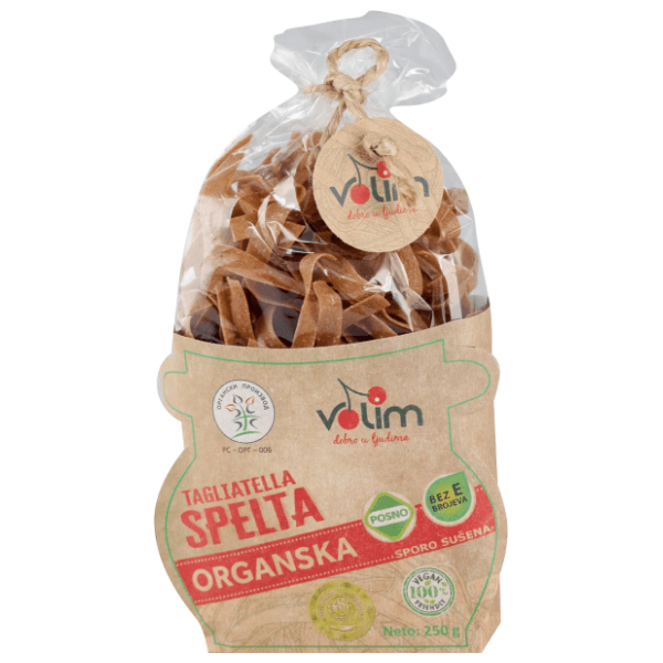 Organske makarone od spelte VOLIM 250g
