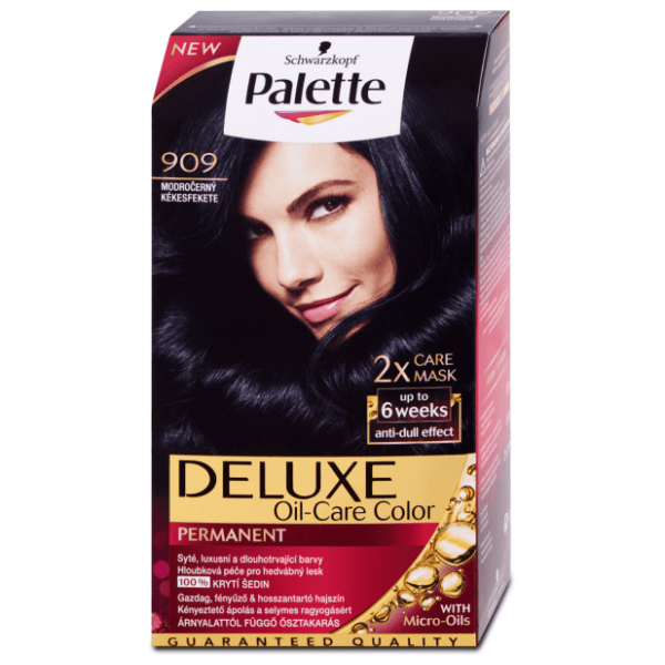 PALETTE Deluxe farba za kosu 909 blue black