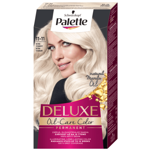 PALETTE Deluxe farba za kosu 11.11 titanium blonde