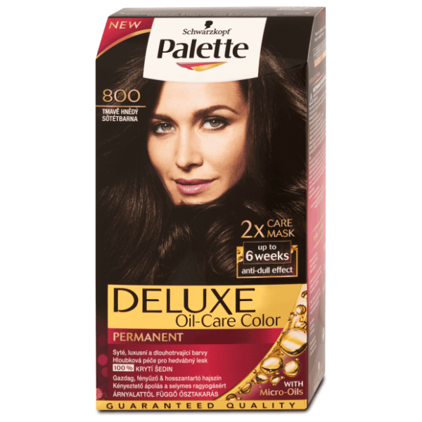 PALETTE Deluxe farba za kosu 800 dark brown