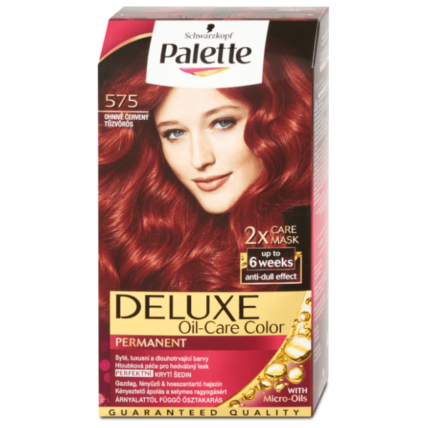 PALETTE Deluxe farba za kosu 575 flaming red