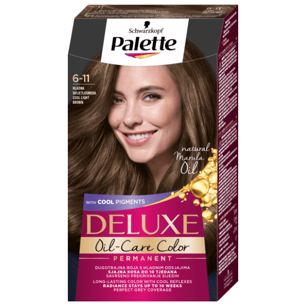 PALETTE Deluxe farba za kosu 6.11 light brown
