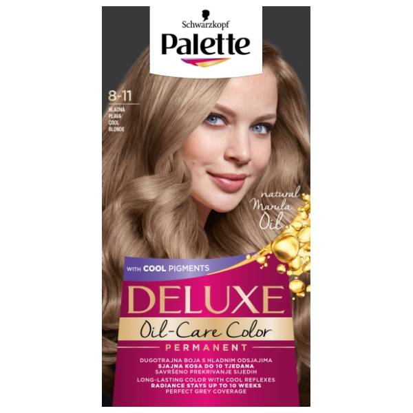 PALETTE Deluxe farba za kosu 8.11 cool blonde