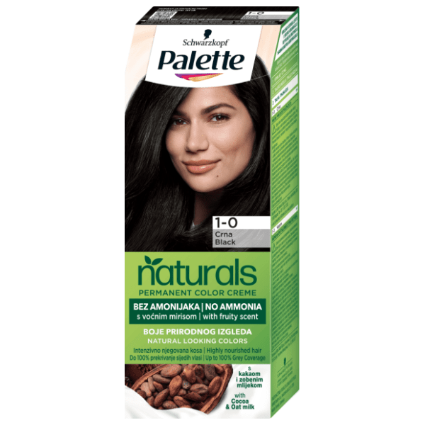 PALETTE Naturals farba za kosu 1.0 black