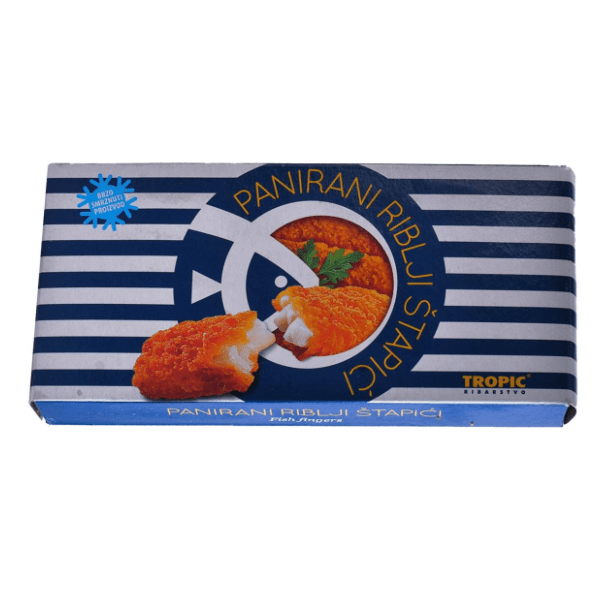 Panirani riblji štapići TROPIC 250g