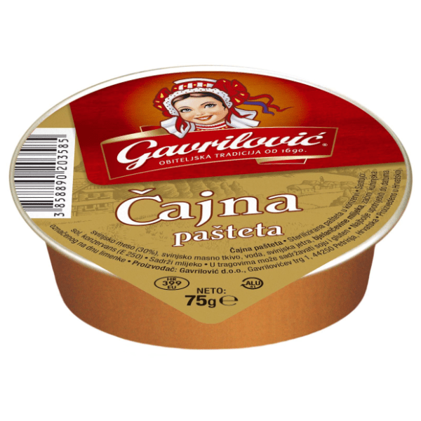 Pašteta čajna GAVRILOVIĆ 75g