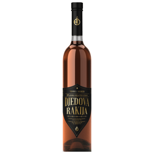 Rakija ĐEDOVA šljiva 0,75l