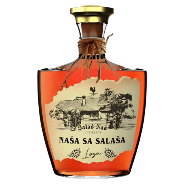 Rakija NAŠA SA SALAŠA loza 0,5l