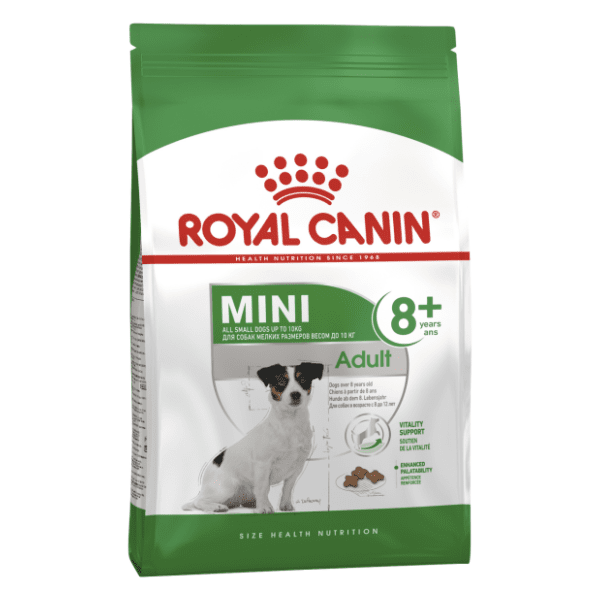 ROYAL CANIN Mini Adult 8+ hrana za pse 8kg