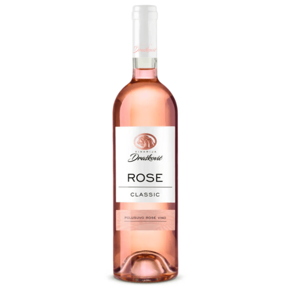 Roze vino DRAŠKOVIĆ Rose classic 0,75l