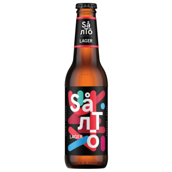 Pivo SALTO Lager 0,33l