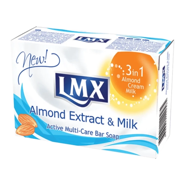 LMX Almond extract & milk sapun 75g